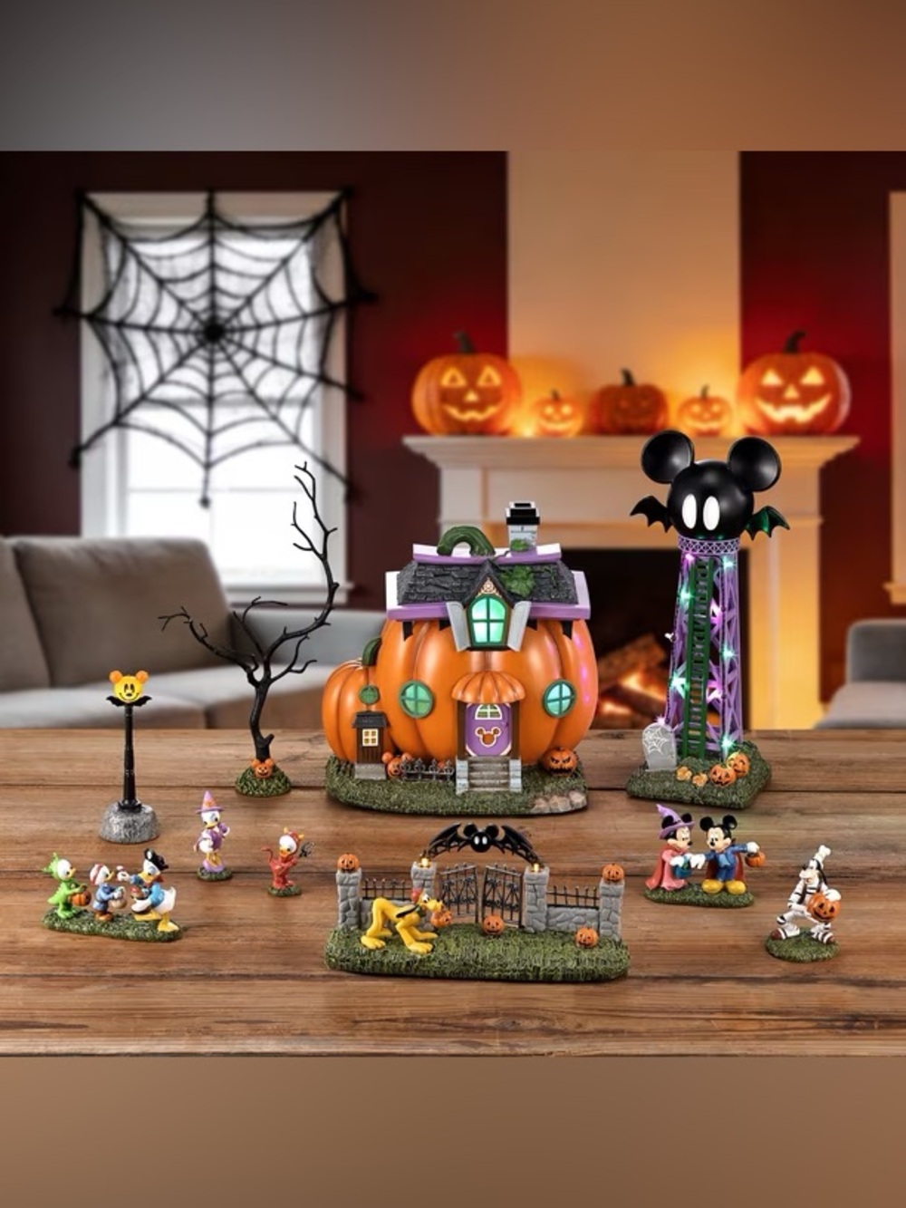 Disney Halloween Village Set, 10 pc.
